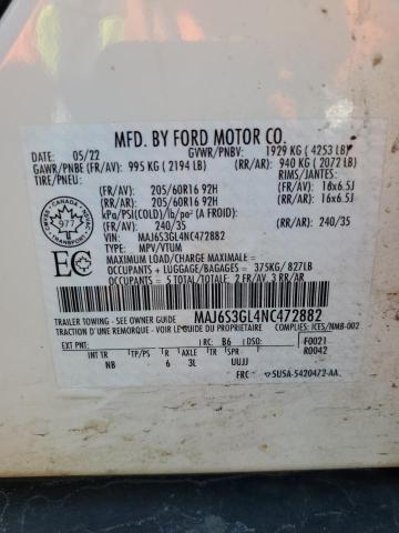 2022 FORD ECOSPORT S MAJ6S3GL4NC472882