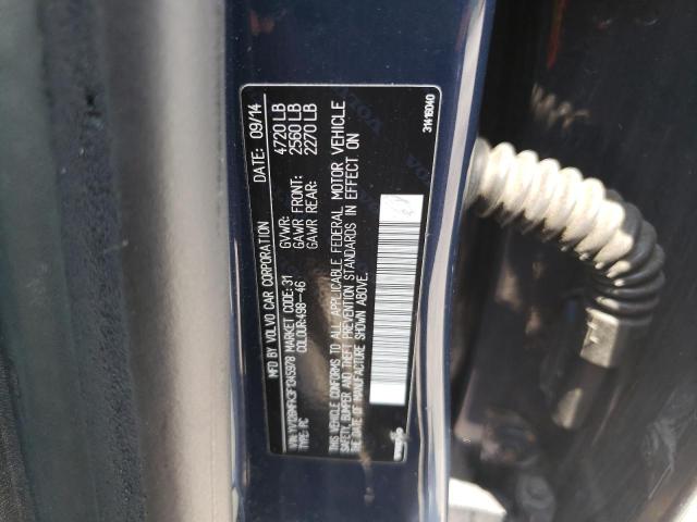 2015 VOLVO S60 PREMIE YV126MFK3F1345978