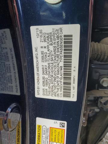 2020 HONDA ACCORD LX 1HGCV1F10LA017448