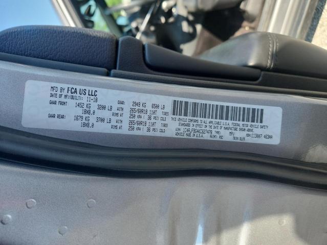 2019 JEEP GRAND CHER 1C4RJFBG4KC627478