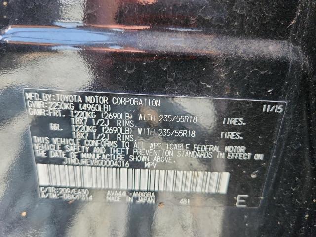 2016 TOYOTA RAV4 HV LI JTMDJREV8GD004016