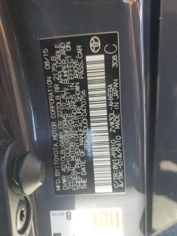 2015 TOYOTA PRIUS - JTDKN3DU0F0470756
