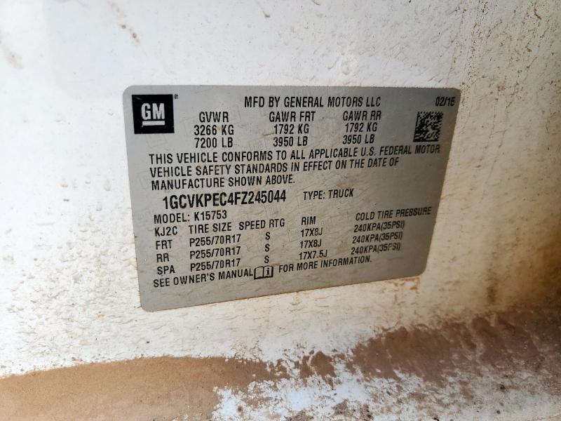 2015 CHEVROLET SILVERADO #3290253304