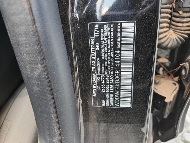 2016 MERCEDES-BENZ C 300 4MATIC WDDWF4KB3GR144104