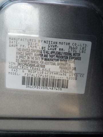 2021 NISSAN KICKS 3N1CP5CV5ML487608