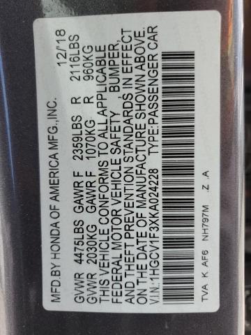 2019 HONDA ACCORD SPO - 1HGCV1F3XKA024228