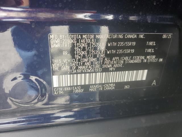 2025 TOYOTA RAV4 XLE P - 2T3A1RFVXSW561913