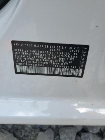 2019 VOLKSWAGEN JETTA S - 3VWC57BU0KM091016