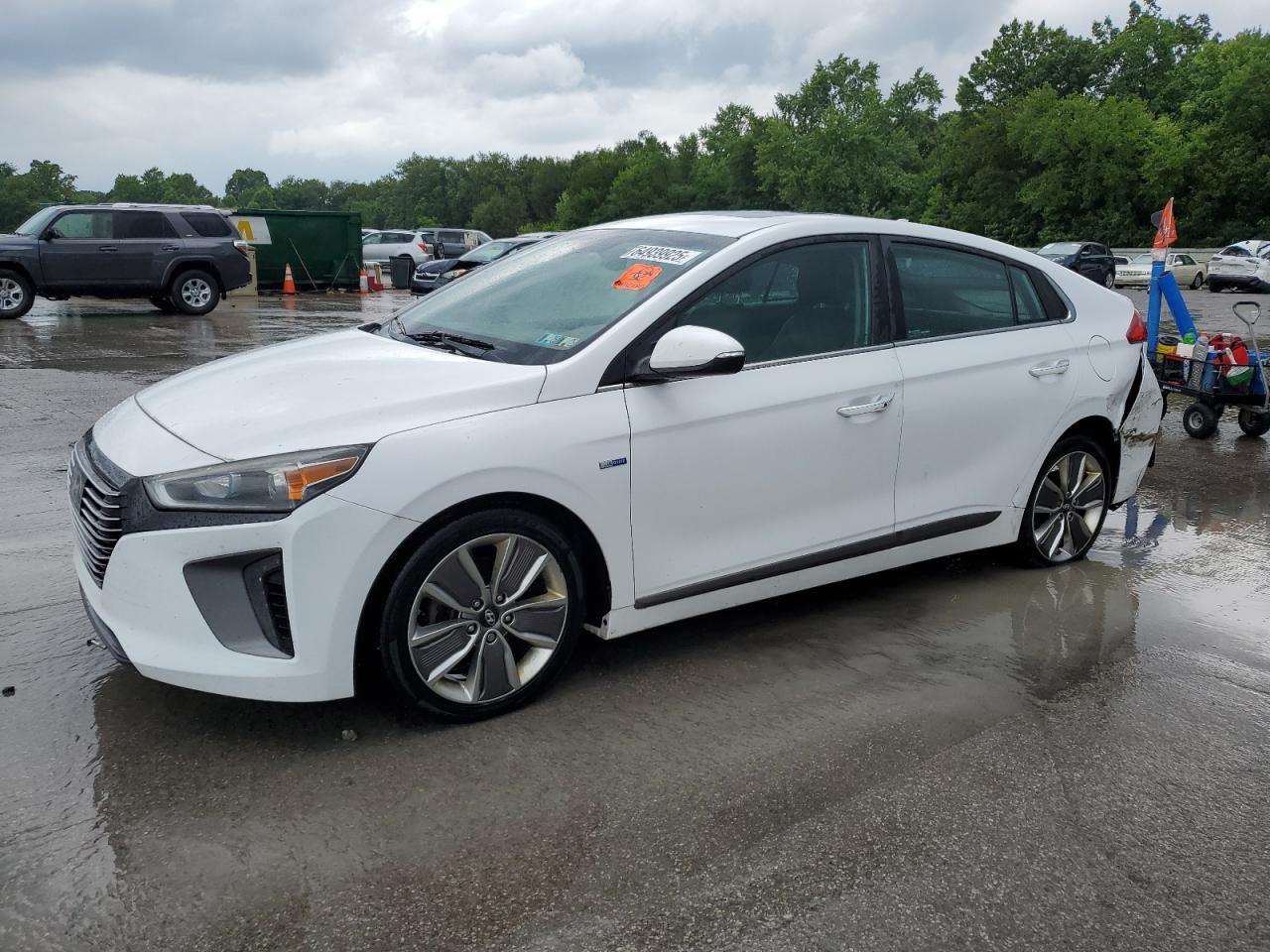 Lot #3284590341 2017 HYUNDAI IONIQ LIMI