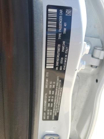 2018 ALFA ROMEO GIULIA TI ZARFAECN3J7599728