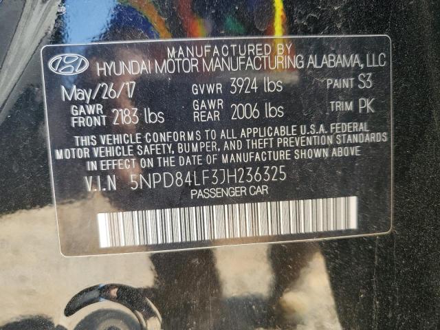 2018 HYUNDAI ELANTRA SE - 5NPD84LF3JH236325