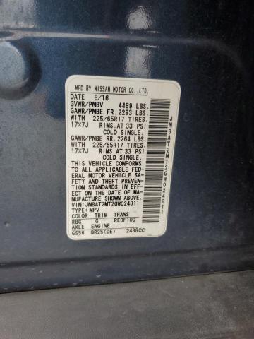 2016 NISSAN ROGUE S - JN8AT2MT2GW024811