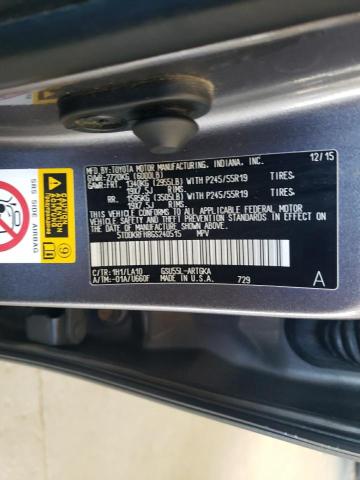 2016 TOYOTA HIGHLANDER - 5TDDKRFH8GS240515