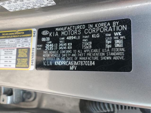 2021 KIA SPORTAGE S - KNDPRCA63M7870184