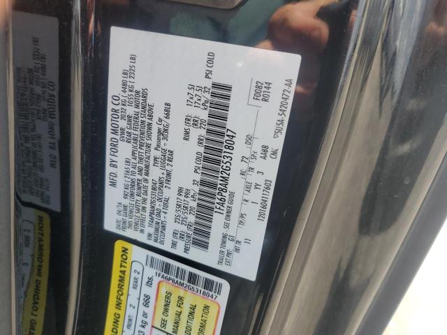 2016 FORD MUSTANG 1FA6P8AM2G5318047