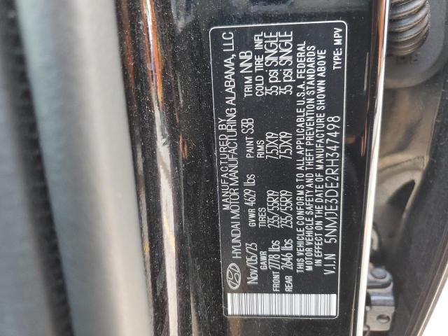 2024 HYUNDAI TUCSON LIM - 5NMJE3DE2RH347498