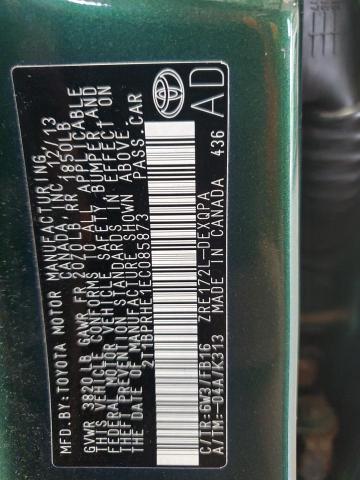 2014 TOYOTA COROLLA EC - 2T1BPRHE1EC085873