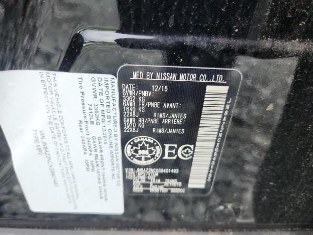 2016 INFINITI QX80 JN8AZ2NCXG9401493
