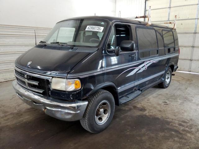DODGE RAM VAN B2 1997 black  gas 2B6HB21Y4VK561647 photo #1