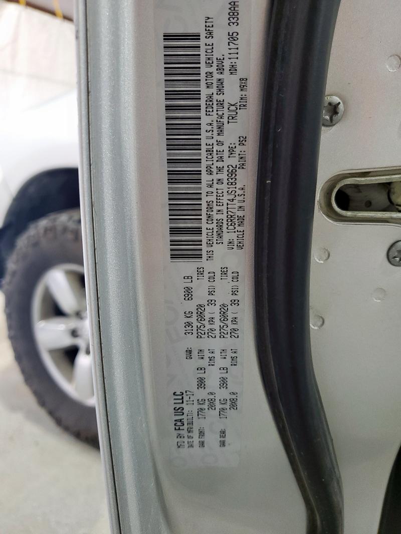2018 RAM 1500 SLT 1C6RR7TT4JS183962