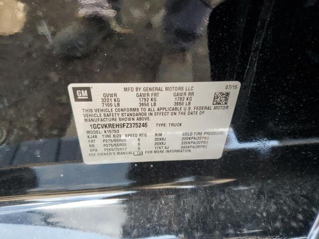 2015 CHEVROLET SILVERADO - 1GCVKREH9FZ375246