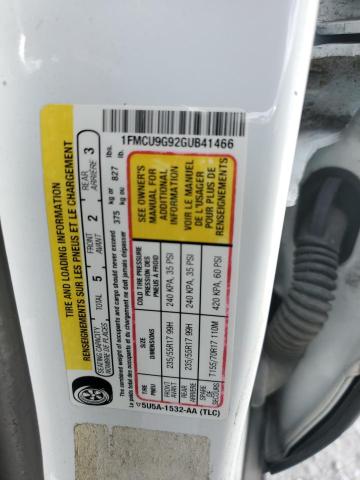 2016 FORD ESCAPE SE 1FMCU9G92GUB41466