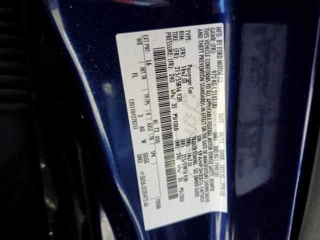 2012 FORD FOCUS SEL - 1FAHP3H22CL147953