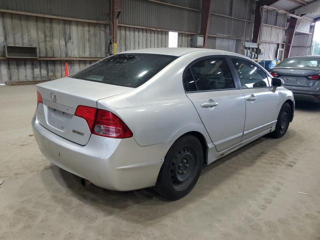 HONDA CIVIC LX 2008 silver sedan 4d gas 2HGFA16568H506778 photo #4