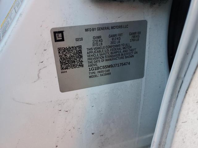 2018 CHEVROLET CRUZE LS - 1G1BC5SM9J7175474