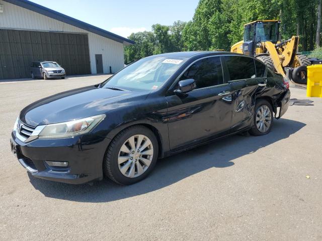 HONDA ACCORD EX 2015 black sedan 4d gas 1HGCR2F72FA025666 photo #1