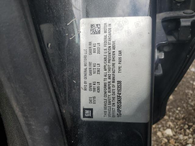 2015 BUICK VERANO CON 1G4PR5SK6F4163538