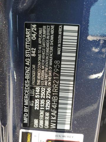 2024 MERCEDES-BENZ C 300 4MAT W1KAF4HB1RR217958