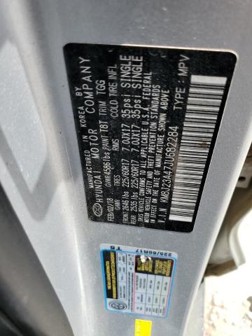 2018 HYUNDAI TUCSON SE KM8J23A47JU682284