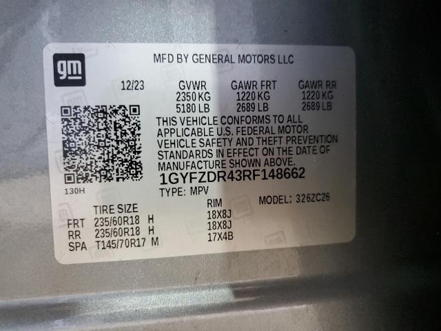 2024 CADILLAC XT4 PREMIU 1GYFZDR43RF148662
