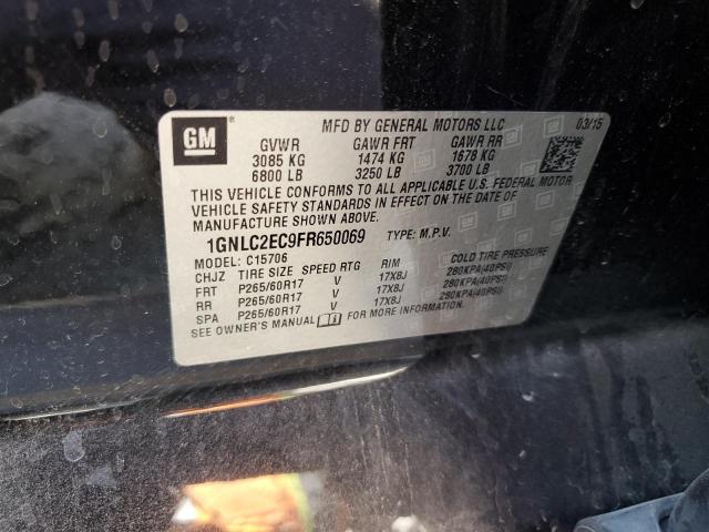 2015 CHEVROLET TAHOE POLI 1GNLC2EC9FR650069