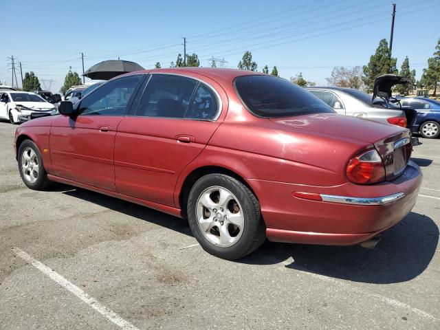 JAGUAR S-TYPE 2000 red  gas SAJDA01C7YFL42448 photo #3