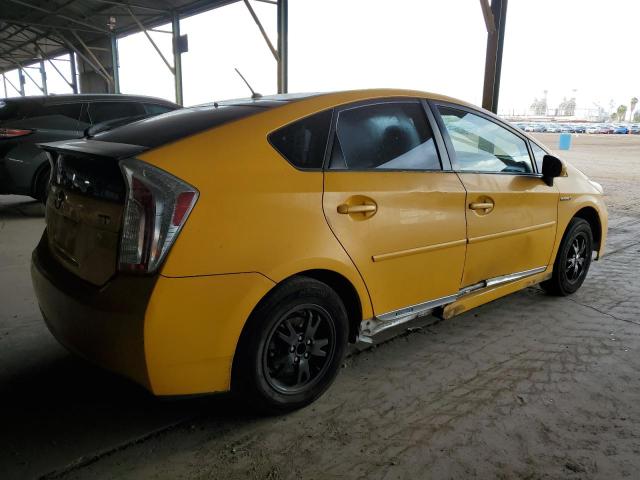 TOYOTA PRIUS 2012 yellow  hybrid engine JTDKN3DU7C1582444 photo #4