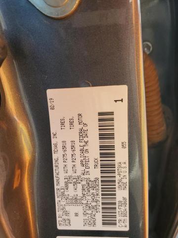 2019 TOYOTA TUNDRA CRE 5TFDY5F19KX830350
