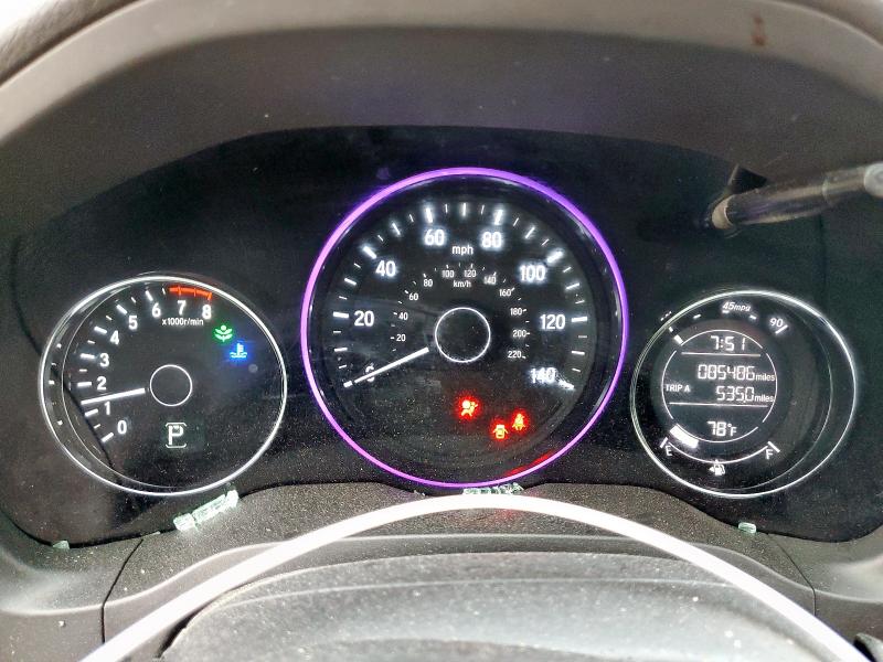 2018 HONDA HR-V EX 3CZRU6H52JG701662