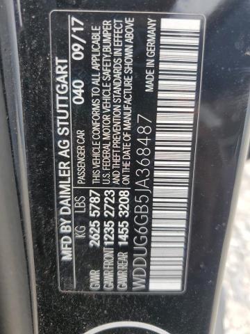 2018 MERCEDES-BENZ S 450 WDDUG6GB5JA368487