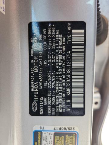 2016 HYUNDAI TUCSON LIM - KM8J33A40GU121754
