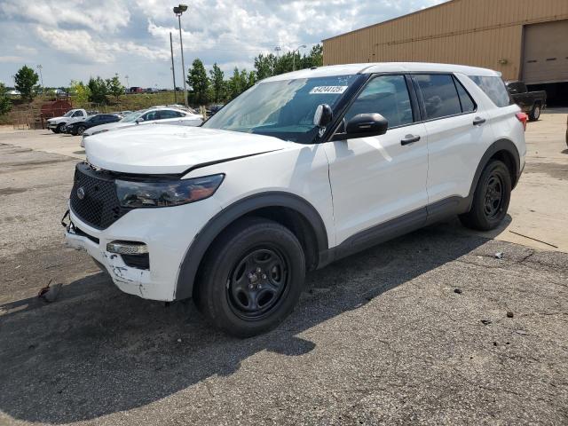FORD EXPLORER P 2023 white  gas 1FM5K8AB8PGB11195 photo #1