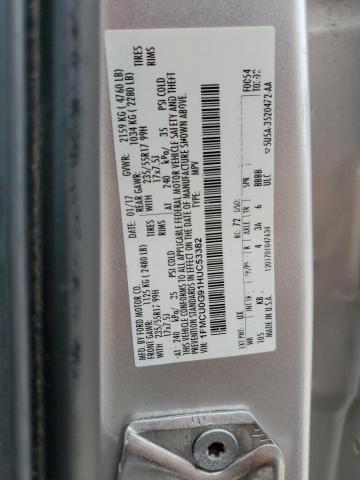 2017 FORD ESCAPE SE - 1FMCU0G91HUC53382