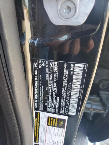 2015 MERCEDES-BENZ ML 350 4MA 4JGDA5HB8FA523024