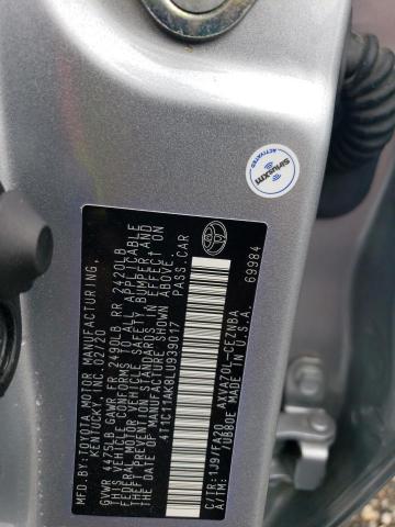 2020 TOYOTA CAMRY LE - 4T1C11AK8LU939017