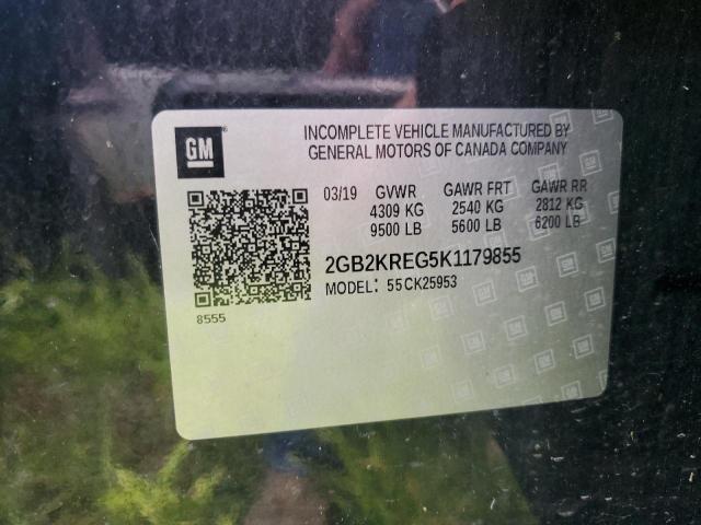2019 CHEVROLET SILVERADO - 2GB2KREG5K1179855