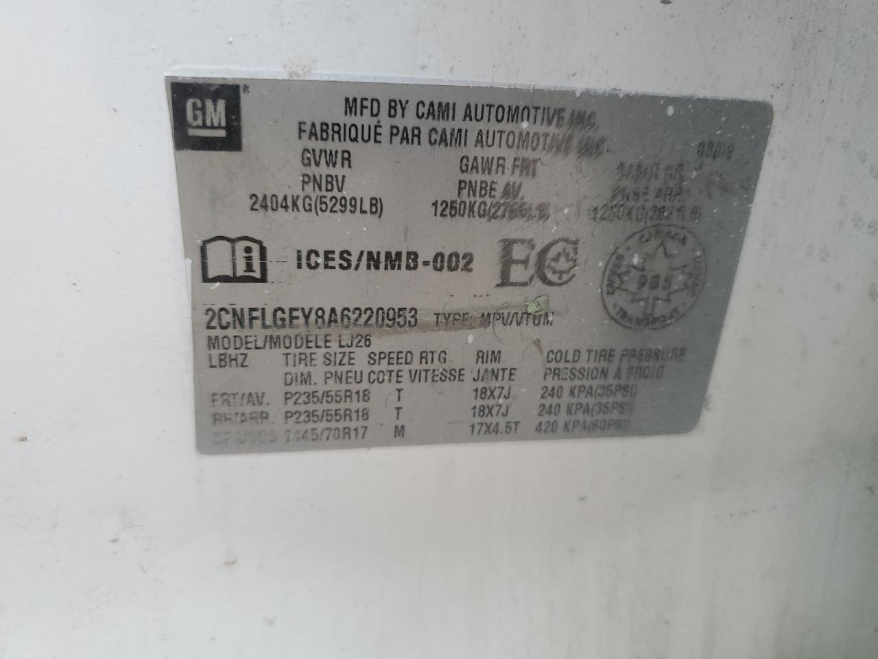 CHEVROLET EQUINOX LTZ