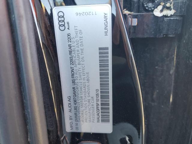 2015 AUDI A3 PREMIUM WAUACGFF5F1010510