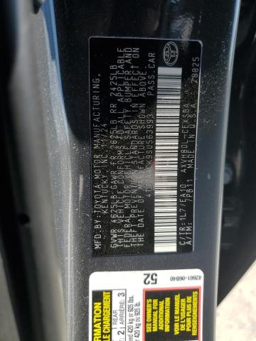 2025 TOYOTA CAMRY XSE 4T1DAACK9SU563993