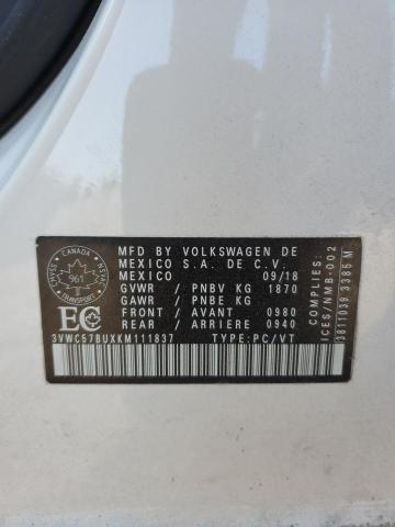 2019 VOLKSWAGEN JETTA S - 3VWC57BUXKM111837